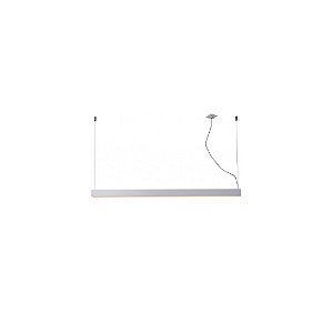 Pendente Régua Nazca 2500mm Iluminação Direta com 2 T8 LED 120cm – Design Linear Contínuo 16361-251