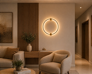 Arandela Plafon Volta Ø1470mm com Iluminação Externa – Preparado para Fita de LED 16656-147
