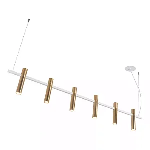 Pendente Cravo Usina Design 38x1300x200mm 6 MR11 16970-6