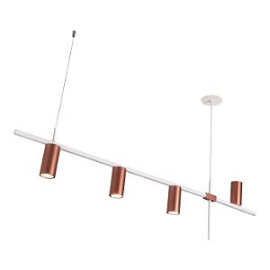 Pendente Sonda Usina Design 57x1300x280mm 4 MR16 16980-4