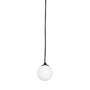 Pendente Glob Usina Design Ø80x80mm G9 Compacta com Canopla de Gesso Ø70 18001-82