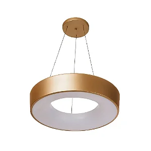 Pendente Dândi Usina Design LED Ø440x90mm 20,5W 3000K 2035lm Bivolt 19002-44LED3
