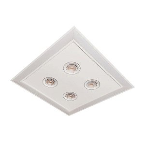 Embutido Scala Pro Usina Design LED 36,6W 3000K 1950lm Bivolt 19233-42LED3