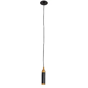 Pendente Beer Usina Design LED 3W 3000K 230lm Bivolt com Canopla Driver Ø28x200mm 19371-21LED3