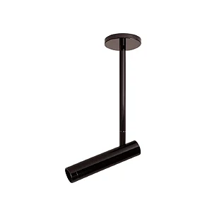 Spot Beer Usina Design LED 3W 3000K 230lm Bivolt com Canopla de Gesso e Haste 350mm 19373-24LED3
