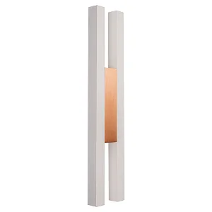 Arandela Plafon Blend Slim Usina Design LED 48,8W 3000K 2575lm Bivolt – Iluminação Direta Perfis Alinhados 19417-102LED3