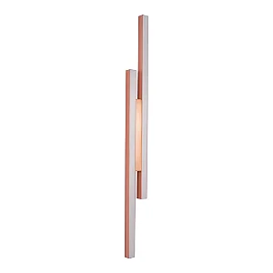 Arandela Plafon Blend Slim Usina Design LED 36,6W 3000K 2065lm Bivolt – Iluminação Direta Perfis Desalinhados 19418-77LED3