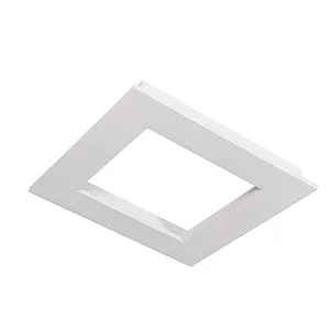 Plafon Arandela Pegasus Quadrado Usina Design LED 88,8W 3000K 11545lm Bivolt 19472-55LED3