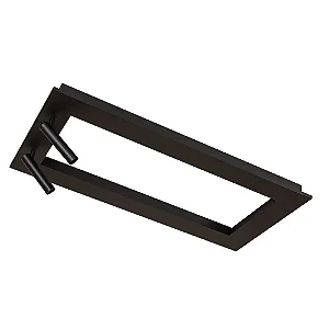 Plafon Arandela Pegasus Retangular Usina Design com 2 Spots Beer LED 104,4W 3000K 13575lm Bivolt 19476-81LED3