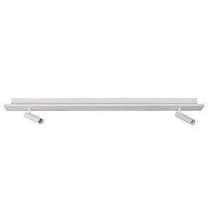 Plafon Arandela Pegasus Usina Design Linear com 2 Spots Beer LED 80W 3000K 10400lm Bivolt 19496-152LED3