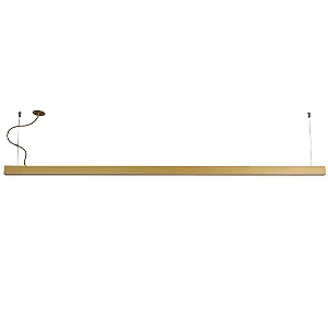 Pendente Régua Turim Usina Design LED 74,5W 3000K 4350lm Bivolt – Iluminação Direta e Indireta 19545-172LED3