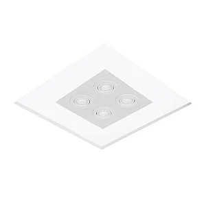 Embutido no Frame Mimo Usina Design Quadrado para Lâmpadas E27 e AR70 30082-29