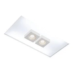 Embutido Box Usina Design Iluminação Central para Lâmpadas T8 LED e MR16 30325-130F