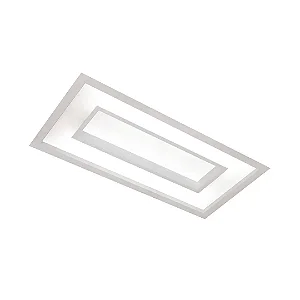 Embutido no Frame Cherry Usina Design Retangular para Lâmpadas T8 LED 120cm 30515-125