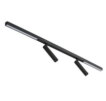 Plafon Legou Usina Design com LED Integrado e 2 Pendentes Palito G – 3000K 19574-12LED3