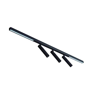 Plafon Arandela Legou Usina Design com LED Integrado e 3 Spots Beer – 3000K 19572-13LED3