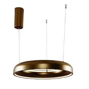 Pendente ALLA Ø60cm LED 60W 2700K Canopla para Laje – Usina Design 19950-60LED2