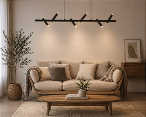 Pendente ZAZ 120cm LED 48W 4000K – Usina Design 19920-120LED4