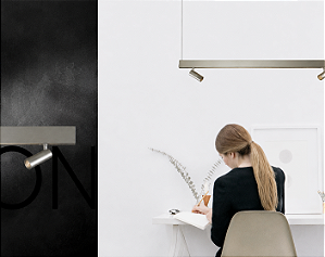 Plafon FUSION 100cm LED 32W 2700K – Usina Design 19995-100LED2