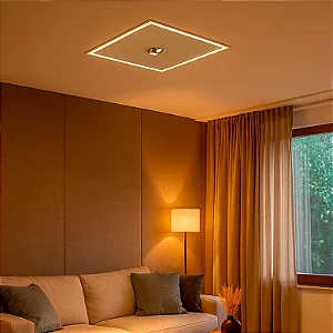 Embutido LOOK 40x40cm LED 46W 3000K – Usina Design 19985-40LED3