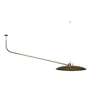 Pendente Piatto LED 10W 2700K Ø500mm Bivolt – Usina Design 19975-50LED2