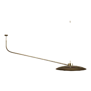 Pendente Piatto LED 10W 3000K Ø500mm Bivolt – Usina Design 19975-50LED3