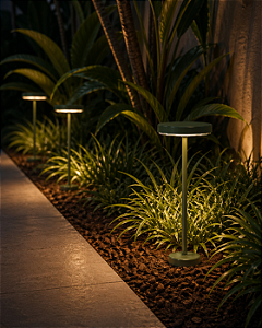 Balizador Rani LED 6W 3000K IP65 Ø155x350mm Bivolt – Usina Design 19890-34LED3