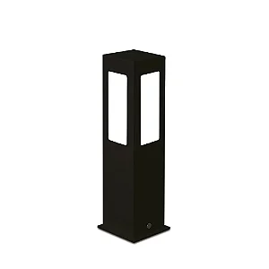 Poste Jardim Alberino E27 500mm Tubo Quadrado 75mm – Usina Design 5520-50