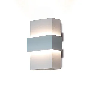 Arandela Smart G9 Quadrada Iluminação 1 Lado 120x120x180mm – Usina Design 5219-18