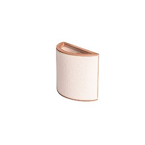 Arandela Madelustre Apollo 29cm em Boucle Natural E27 3320-88