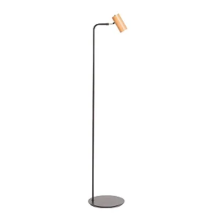 Coluna Luminária de Piso Madelustre Minimum 1,40m com Spot GU10 MR16 3201