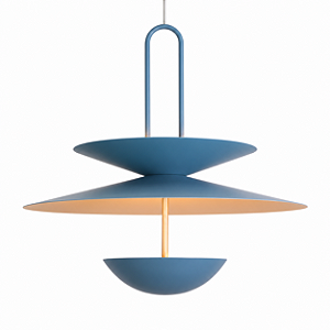 Pendente Metal Domado 6572 Eclipse Duo G 4xG9 Halopin 56x57x56cm Alumínio Bivolt
