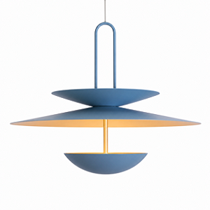 Pendente Metal Domado 6577 Eclipse Duo GG 6xG9 Halopin 80x70x80cm Alumínio Bivolt