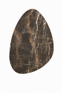 Arandela Metal Domado 6603 Bolle Rock Organic Fita LED 6,3W 3000K 28,5x40x4,5cm Alumínio e Pedra Bivolt