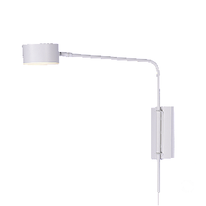 Arandela Metal Domado Moobe Pan Simples P 6178 LED 5,4W 3000K Alumínio e Acrílico