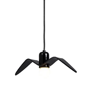 Pendente Metal Domado Pass Velox P 6272P 29cm Alumínio e Acrílico E27
