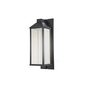 Arandela Metal Domado Vintage AR P 5837 60cm Alumínio e Vidro GU10
