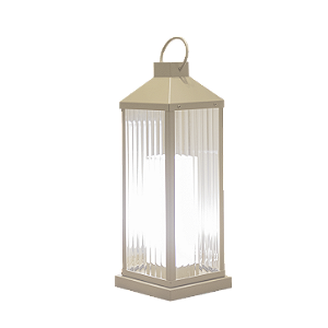 Lanterna Metal Domado Vintage Poli M 5849 72cm Alumínio Vidro e Policarbonato UV E27