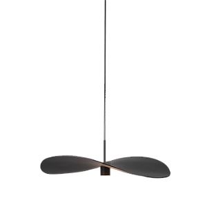 Pendente Metal Domado Fluid Ball 35cm 6247B Alumínio Acrílico e Vidro G9