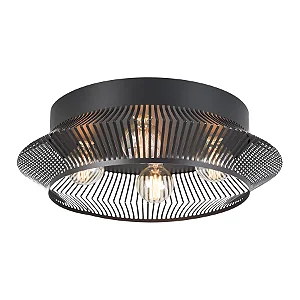 Plafon Metal Domado Manon 60cm 5748 E27 Alumínio