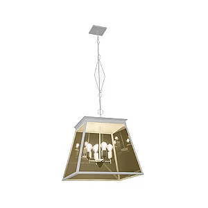 Pendente Metal Domado Colonial Quadrado Class 5663