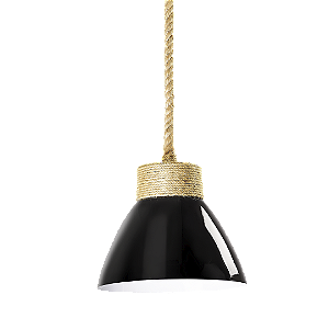 Pendente Metal Domado Sisal Root 5512 E27