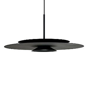 Pendente Tutu 535 Ø600x90mm 1x GU10 LED Dicróica Alumínio