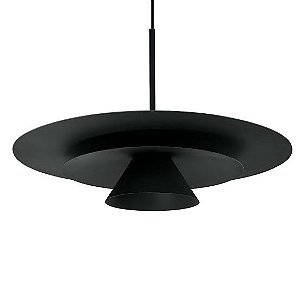 Pendente Tutu 537 Ø600x160mm 1x GU10 LED Dicróica Alumínio