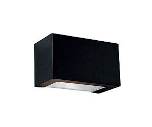 Arandela Metal Domado Cub P 7036 G9 Alumínio Vidro