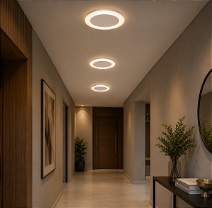 Arandela Metal Domado Fulmini Redonda 5897 LED