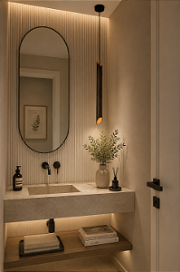 Pendente TUB P Chanfrado Metal Domado Código 5576G/L 50cm LED 3W 3000K ou G9 em Alumínio