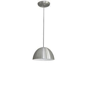 Pendente Pilka P Metal Domado Código 5483 22cm para Lâmpada Bulbo E27 em Alumínio