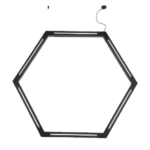 Pendente Zamanelli Vertical Metal Domado Código 9020 LED Integrado 63W 6300lm Alumínio e Acrílico