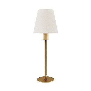 Abajur Foco Metallo Leone AB-221 em Metal 1xE27 para Mesa Lateral, Cabeceira e Sala de Estar